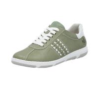 Rieker Damen 42408 Schnürschuhe, Grün, 39 EU
