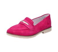 Rieker Slipper Leder/Synthetik Fuchsia - 40