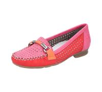 Rieker Damen 40065 Slipper, Rot, 41 EU