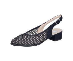 Rieker FSK Damen Halbschuhe für Damen, schwarz, Größe 38 EU