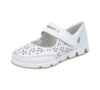 Rieker FSK Damen Halbschuhe für Damen, weiß, Größe 39 EU