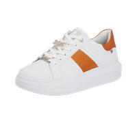 Rieker Evolution Damen Low Sneaker Weiß Glattleder, Größe:39, Farbauswahl:weiß