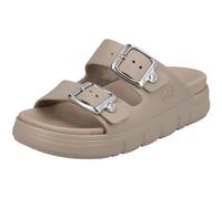 Rieker Damen-Pantolette Beige beige/schlammL