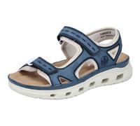 Rieker Trekkingsandalen 64066-14 (leichte und flexible Sohle) blau Damen, Größe Euro (US) 38 (7)