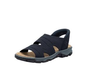 Rieker - FSK Damen Sandalen blau - Gr. - 42