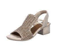 Rieker FSK Damen Sandalen für Damen, beige, Größe 38 EU