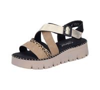 Rieker FSK Damen Sandalen für Damen, beige, Größe 41 EU