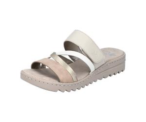 Rieker FSK Damen Sandalen für Damen, beige, Größe 41 EU