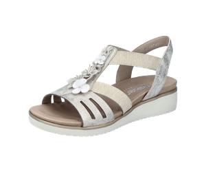 Rieker FSK Damen Sandalen für Damen, beige, Größe 42 EU