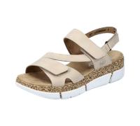 Rieker FSK Damen Sandalen für Damen, beige, Größe 43 EU