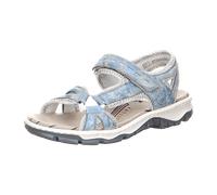 Rieker FSK Damen Sandalen für Damen, blau, Größe 36 EU