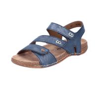 Rieker FSK Damen Sandalen für Damen, blau, Größe 39 EU