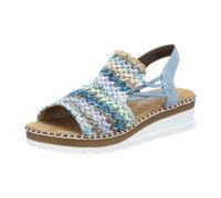 Rieker FSK Damen Sandalen für Damen, blau, Gr. 40 EU