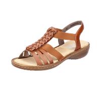 Rieker, Rieker Damen Riemchensandalen, Damen, Braun, Größe EU 38