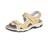 Rieker FSK Damen Sandalen für Damen, gelb, Größe 38 EU