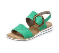Rieker FSK Damen Sandalen für Damen, grün, Größe 36 EU