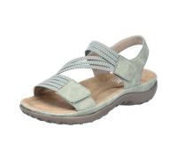 FSK Damen Sandalen - Farbe - pistazie/mint-weiss - Größe - 38
