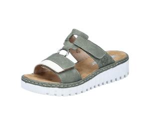 Rieker FSK Damen Sandalen für Damen, grün, Größe 39 EU