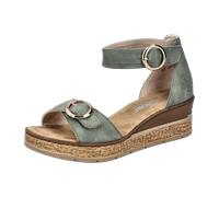 Rieker FSK Damen Sandalen für Damen, grün, Größe 40 EU