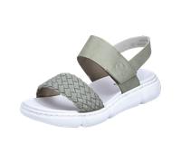 Rieker FSK Damen Sandalen für Damen, grün, Größe 42 EU