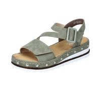 Rieker FSK Damen Sandalen für Damen, grün, Größe 42 EU