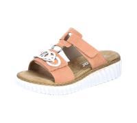 Rieker Damen Pantolette 63294, Orange, 42 EU