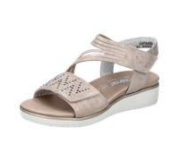 Rieker FSK Damen Sandalen für Damen, rosa, Größe 40 EU