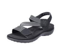 Rieker FSK Damen Sandalen für Damen, schwarz, Größe 38 EU