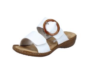 Rieker FSK Damen Sandalen für Damen, weiß, Größe 37 EU