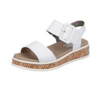 Rieker FSK Damen Sandalen für Damen, weiß, Größe 43 EU