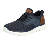 Rieker Herren Sneaker B6652 Low-Top Blau Größe 42 EU / 8 UK