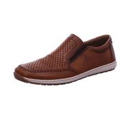 Rieker Herren Slipper Leder braun 44