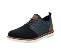 Rieker Herren Low-Top Sneaker 04550, Männer Halbschuhe, lose Einlage,straßenschuhe,Strassenschuhe,Sportschuhe,Turnschuhe,blau (14),43 EU / 9 UK