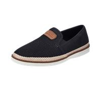 Rieker Herren Slipper B2366, Männer Slip On,schluepfschuhe,Loafer,Slip-ons,freitzeitschuhe,offener einschlupf,Mokassins,schwarz (00),44 EU / 9.5 UK