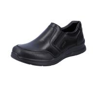 Slipper RIEKER Gr. 44, schwarz Herren Schuhe Slipper mit herausnehmbarer Einlage (97166566-44)