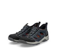 Rieker FSK Herren Halbschuhe Slipper Freizeitschuhe schwarz 42
