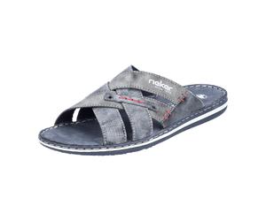 Rieker FSK Herren Sandalen für Herren, blau, Größe 46 EU