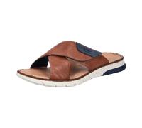 Rieker Herrenschuhe Pantoletten cuoio/denim cuoio/denim - Gr. - 47