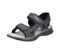 Rieker Herren Sandalen FSK 26763-45 Anthrazit/Schwarz Größe 41