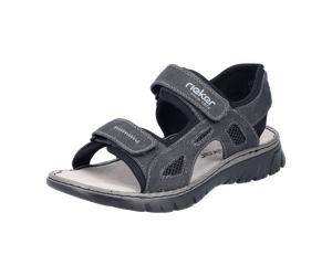 Rieker FSK Herren Sandalen für Herren, grau, Größe 42 EU