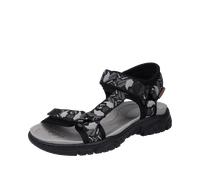 FSK Herren Sandalen - Farbe - schwarz-grau/schwarz - Größe - 44