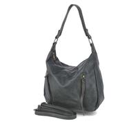 Handtasche RIEKER, Damen, Gr. B/H/T: 25cm x 29cm x 11cm, grün (dunkelgrün), Lederimitat, unifarben, Taschen, Schultertasche, Damen Umhängetasche mit abnehmbarem Umhängeriemen (63290752-0) dunkelgrün