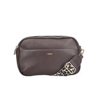 Umhängetasche RIEKER, Damen, Gr. B/H/T: 25cm x 16cm x 7cm, dunkelbraun, Lederimitat, Taschen Umhängetasche, Damen Schultertasche, Handtasche mit zwei Reißverschlüssen (85104862-0) dunkelbraun