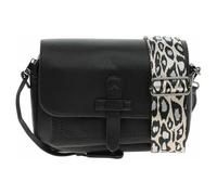 Rieker Damen H1101 Umhängetasche, Schwarz