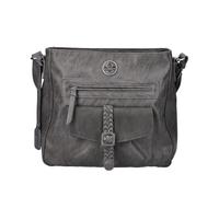 Rieker Women's H1340 Umhängetasche, grau, S