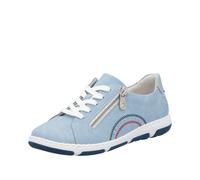 Rieker Damen Sneaker 42424 – Strassenschuhe, lose Einlage – Blau Größe 36 EU / 3.5 UK