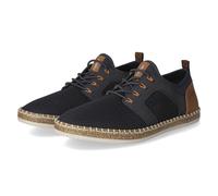 Rieker Halbschuhe Blau - Gr. 42 - Leder und Textil