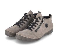 Rieker Halbschuhe - Gr. 37 - Grau - Synthetik