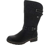 Rieker Herbst/Winter, Damen Hohe Stiefel, Schwarz (schwarz/schwarz/Altsilber/anthrazit 00), 41 EU (7.5 UK)
