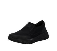 Slip-On Sneaker RIEKER, Herren, Gr. 46, schwarz, Lederimitat, Textil, unifarben, Schuhe, Slipper, Schlupfschuh, Halbschuh, Freizeitsneaker mit Gummizüge (82036054-46) schwarz